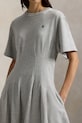 Polo Ralph Lauren sukienka bawełniana szary 211A96342