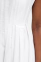 Sportmax Spxgiro розкльошена сукня однотонна бавовняна білий 2612221092600