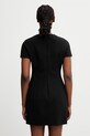 Одяг Sportmax Spxmito маленька чорна сукня однотонна з віскозою 2612621062600 чорний