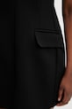Sportmax Spxmito маленька чорна сукня однотонна з віскозою чорний 2612621062600