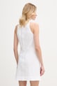Oblečenie Lacoste letné šaty bavlnené s elastanom EF1452 biela