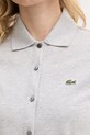 Lacoste kombinezon damski bawełniany z elastanem EF1823 szary