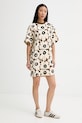 Marimekko oversize šaty bavlnené 95504 béžová SS26