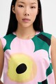 Marimekko rochie de vară din bumbac roz 095623