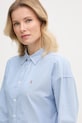 Polo Ralph Lauren Rochie tip cămașă din bumbac albastru 211B22755