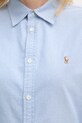 Polo Ralph Lauren Rochie tip cămașă din bumbac 211B22755 albastru