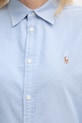 Polo Ralph Lauren Rochie tip cămașă din bumbac 211B22755 albastru