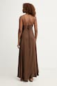 Odzież Haveone sukienka bieliźniana z wiskozy AWG.Q022 brązowy