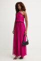 Haveone sukienka z jedwabiem AFF.Q008 różowy SS26