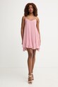 Haveone letné šaty z viskózy ACH.Q013 ružová SS26