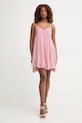 Haveone letné šaty z viskózy ACH.Q013 ružová SS26