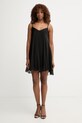 Haveone sukienka letnia z wiskozy czarny ACH.Q013