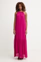 Haveone sukienka letnia z jedwabiem różowy AFF.Q011