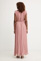 Odzież Haveone sukienka z jedwabiem AFF.Q005 różowy