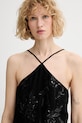 Isabelle Blanche Платье с хлопком чёрный IS26SS.A157.T016