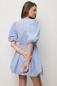 BIZUU letné šaty bavlnené CELESTIA CELESTIA.NIEBIESKI modrá SS26