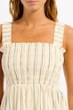 Seafolly φόρεμα από βισκόζη Stripe Faithfull μπεζ 55649.DR
