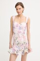Charo Ruiz Ibiza літня сукня з бавовною Sunil рожевий 266601