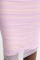 Herve Leger sukienka drapowana Zia RMS8563968 fioletowy