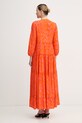Одежда Lola Casademunt летнее платье из вискозы LS2616079 оранжевый