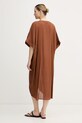 Дрехи Lola Casademunt лятна рокля от вискоза LS2616010 кафяв
