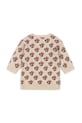 Konges Sløjd sukienka dziecięca z dodatkiem wełny BELOU KNIT DRESS KS104227.PreSpring beżowy SS26