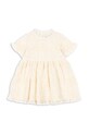 Konges Sløjd sukienka dziecięca JOELLA DRESS rozkloszowany beżowy KS104316.PreSpring