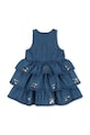 Konges Sløjd sukienka jeansowa dziecięca ELBA DRESS GOTS KS104392.PreSpring niebieski SS26