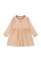Konges Sløjd sukienka dziecięca ROLI DRESS KS104415.PreSpring beżowy SS26