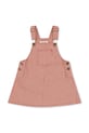 Konges Sløjd gyerek pamutruha LUC SPENCER DRESS GOTS KS104353.PreSpring rózsaszín SS26