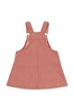 Dziewczynka Konges Sløjd sukienka bawełniana dziecięca LUC SPENCER DRESS GOTS KS104353.PreSpring różowy