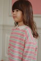 Konges Sløjd sukienka bawełniana dziecięca SPOTTY LS DRESS GOTS KS104524.PreSpring