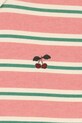 Konges Sløjd sukienka bawełniana dziecięca SPOTTY LS DRESS GOTS KS104524.PreSpring różowy