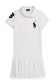 Polo Ralph Lauren sukienka dziecięca krótki biały 313A95975002