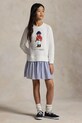 Polo Ralph Lauren sukienka dziecięca wzorzyste biały 313A96118001