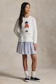 Dievčenské šaty Polo Ralph Lauren potlač biela 313A96118001
