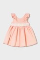 Mayoral sukienka dziecięca rozkloszowany różowy 1903.4A.Baby.PPY2