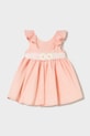 Mayoral sukienka dziecięca rozkloszowany różowy 1903.4A.Baby.PPY2