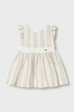 Mayoral vestito bambina 1904.4A.Baby.PPY2 beige SS26