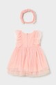 Mayoral sukienka dziecięca 1905.4A.Baby.PPY2 różowy SS26