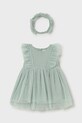 Mayoral sukienka dziecięca 1905.4A.Baby.PPY2 turkusowy SS26