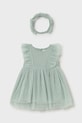 Mayoral sukienka dziecięca 1905.4A.Baby.PPY2 turkusowy SS26