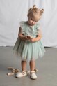 Mayoral sukienka dziecięca 1905.4A.Baby.PPY2 turkusowy