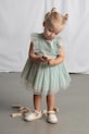 Mayoral sukienka dziecięca 1905.4A.Baby.PPY2 turkusowy