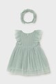 Dziewczynka Mayoral sukienka dziecięca 1905.4A.Baby.PPY2 turkusowy