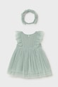 Dziewczynka Mayoral sukienka dziecięca 1905.4A.Baby.PPY2 turkusowy