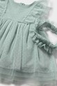 Mayoral sukienka dziecięca turkusowy 1905.4A.Baby.PPY2
