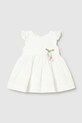 Mayoral vestito bambina 1907.4A.Baby.PPY2 bianco SS26