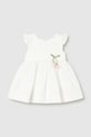 Mayoral vestito bambina 1907.4A.Baby.PPY2 bianco SS26