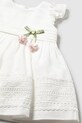 Mayoral vestito bambina bianco 1907.4A.Baby.PPY2